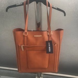 Steve Madden cognac bcoryy women’s handbag